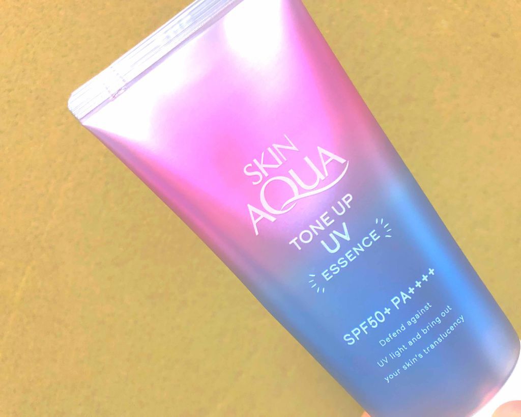 スキンアクア トーンアップUVエッセンス/スキンアクア/日焼け止めクリームを使ったクチコミ(1枚目)
