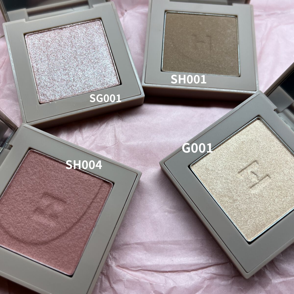 ニューデップスアイシャドウ SH001 クラッシー/hince/単色アイシャドウを使ったクチコミ（1枚目）