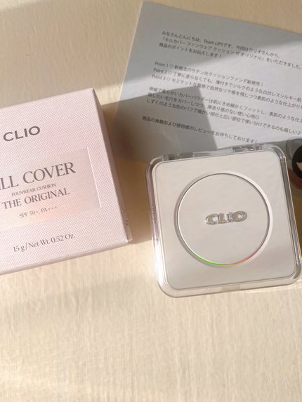 キル カバー ファンウェア クッション ザ オリジナル/CLIO/クッションファンデーションを使ったクチコミ(1枚目)