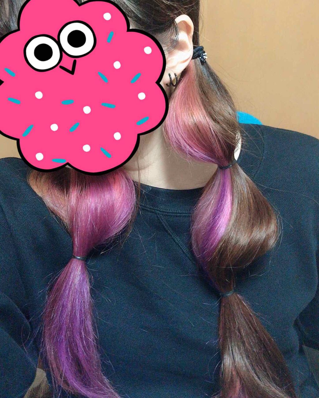 エンシェールズカラーバター/エンシェールズ/ヘアカラーを使ったクチコミ(3枚目)