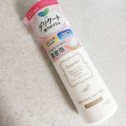 デリケート泡ウォッシュ/ロリエ/デリケートゾーンケアを使ったクチコミ(1枚目)