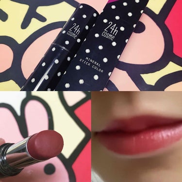 ⚠️唇アップ失礼します💦

💄24h cosme ミネラルスティックカラー 01チェリー🍒

初24hcosmeです、そして欅坂46平手友梨奈ちゃん大好きなのでかなりほぼ影響されました、、笑

でも塗り