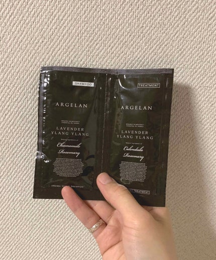 アロマ スカルプ シャンプー /アロマ モイスト ヘア トリートメント(ラベンダー&イランイラン)/アルジェラン/市販シャンプーを使ったクチコミ(1枚目)