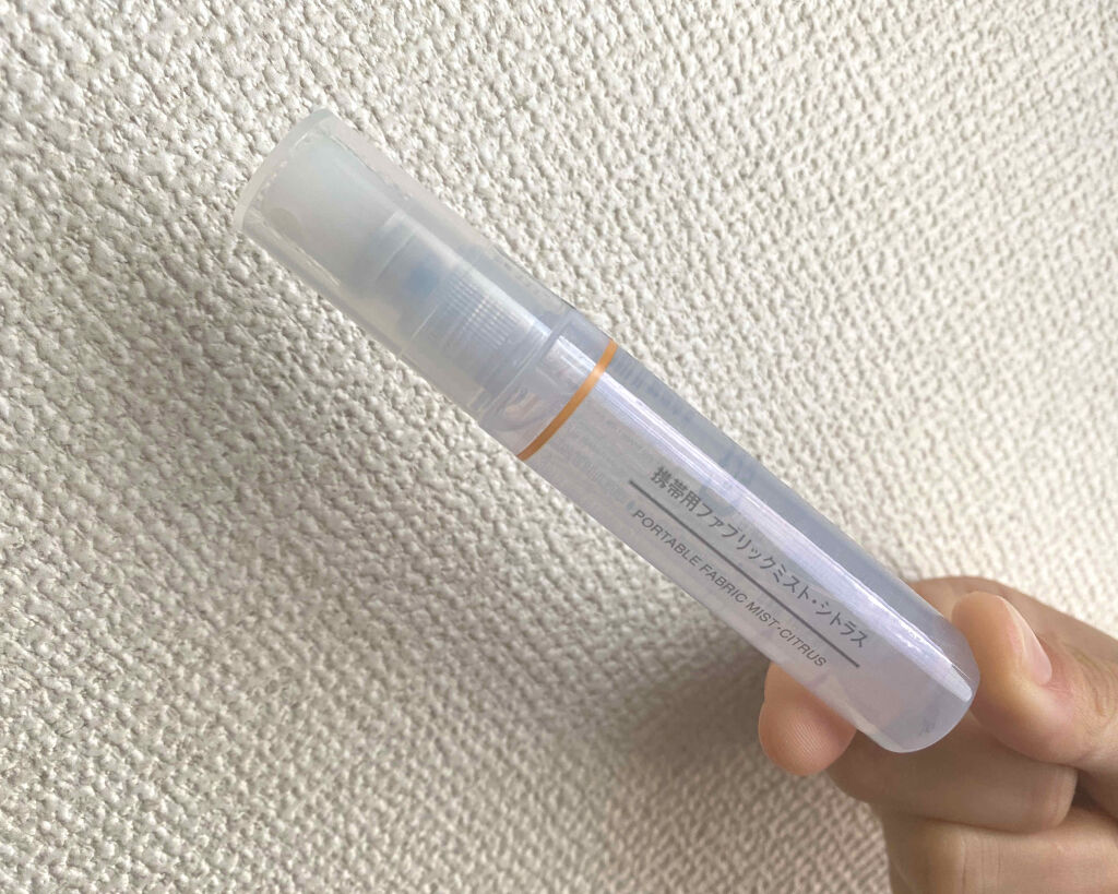 携帯用ファブリックミスト/無印良品/ファブリックミストを使ったクチコミ（1枚目）