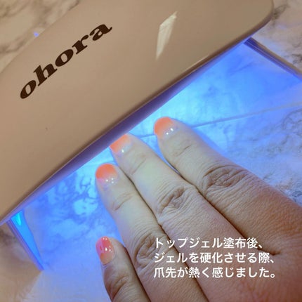 セミキュアジェルネイル(ハンド)/ohora/ネイルシールを使ったクチコミ(5枚目)