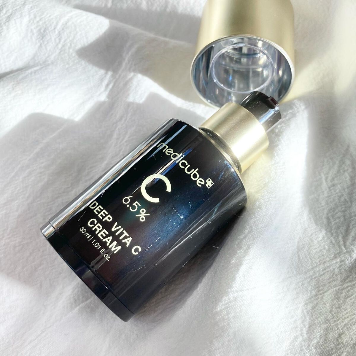 ディープビタCクリーム/MEDICUBE/フェイスクリームを使ったクチコミ(4枚目)