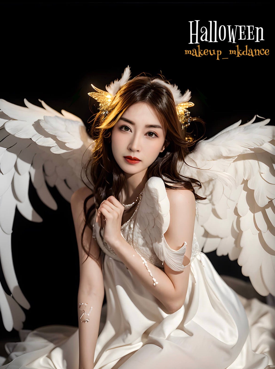 踊るさる on LIPS 「話題のAIフォト🍋誰でも10秒でハロウィン🎃今年もハロウィンメ..」(3枚目)