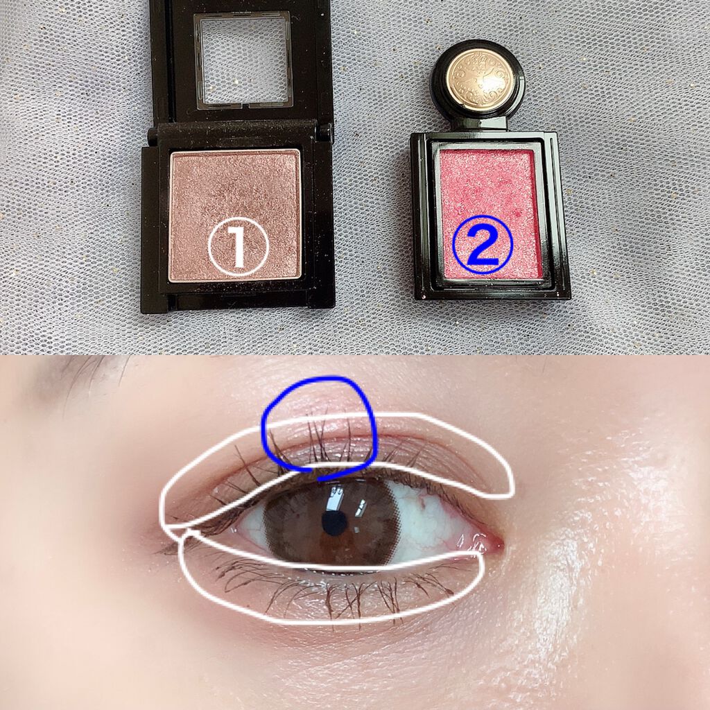 ヴィセ アヴァン シングルアイカラー/Visée/単色アイシャドウを使ったクチコミ（2枚目）