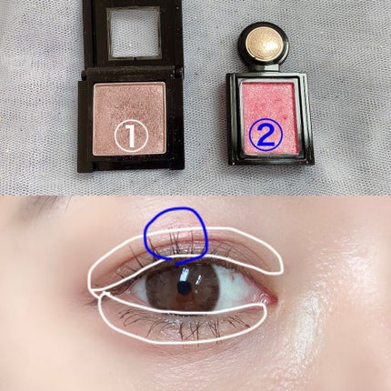 ヴィセ アヴァン シングルアイカラー/Visée/単色アイシャドウを使ったクチコミ(2枚目)