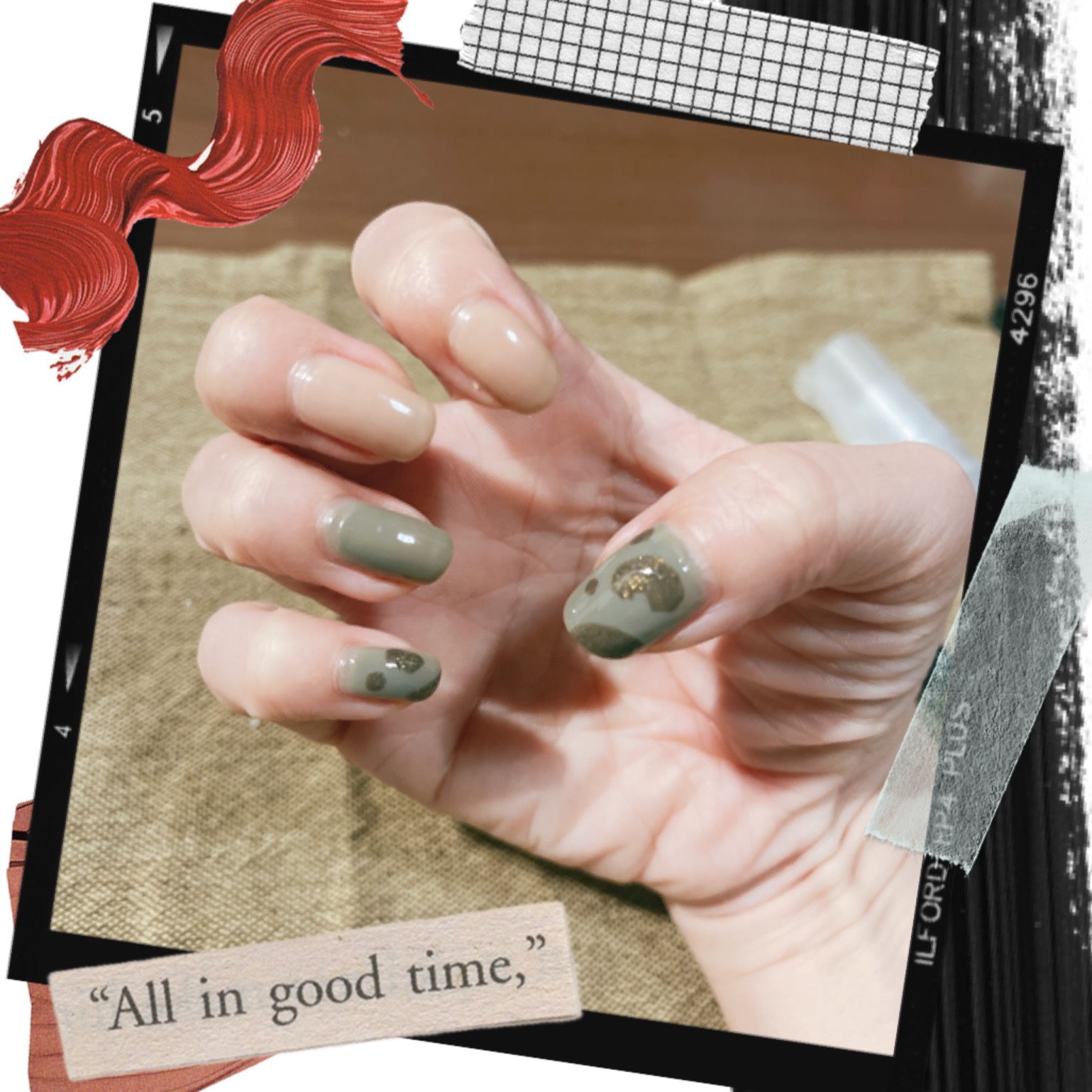 カラフルネイルズ/キャンメイク/マニキュアを使ったクチコミ（1枚目）