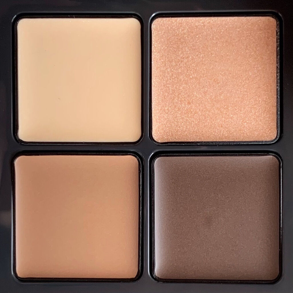 アイディメンショナルクアッドパレット 02 CRAZY ABOUT HER/THREE/ジェル・クリームアイシャドウを使ったクチコミ（2枚目）