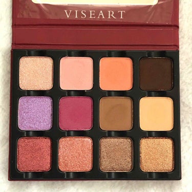 Paris EDIT Eye Shadow Palette/VISEART/アイシャドウパレットを使ったクチコミ（2枚目）