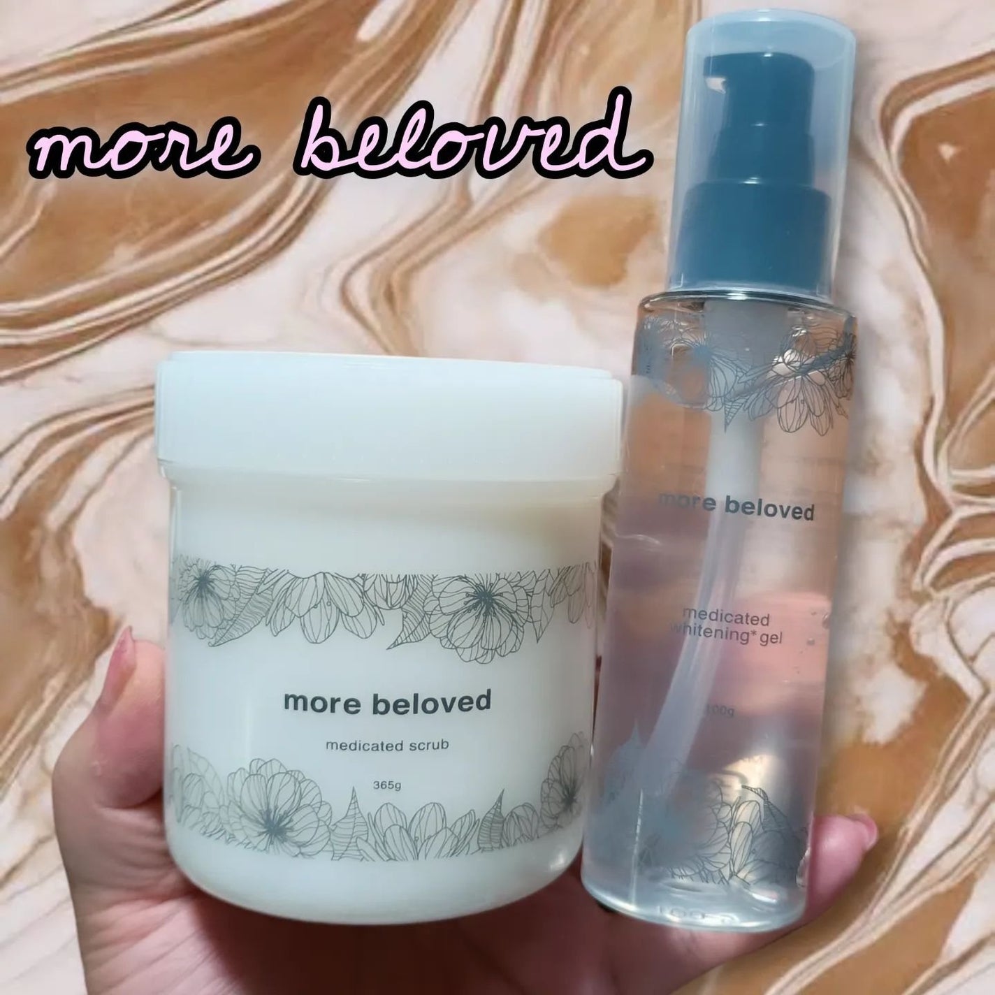 メディケイテッドスクラブ/more beloved/ボディスクラブを使ったクチコミ(1枚目)