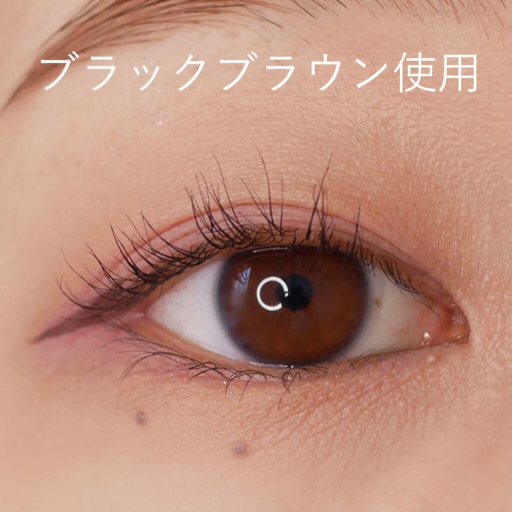 「密着アイライナー」ショート筆リキッド/デジャヴュ/リキッドアイライナーを使ったクチコミ(4枚目)