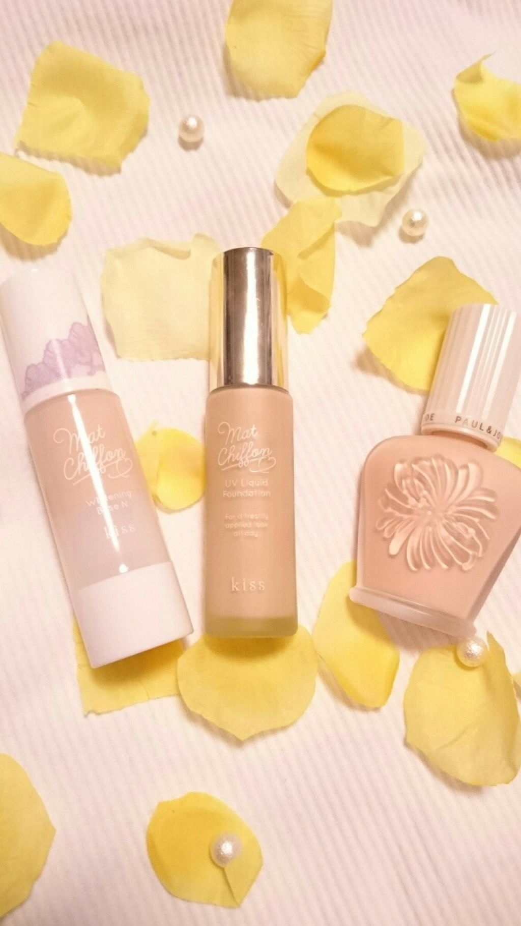 マットシフォン UVリキッドファンデ/KiSS/リキッドファンデーションを使ったクチコミ（3枚目）