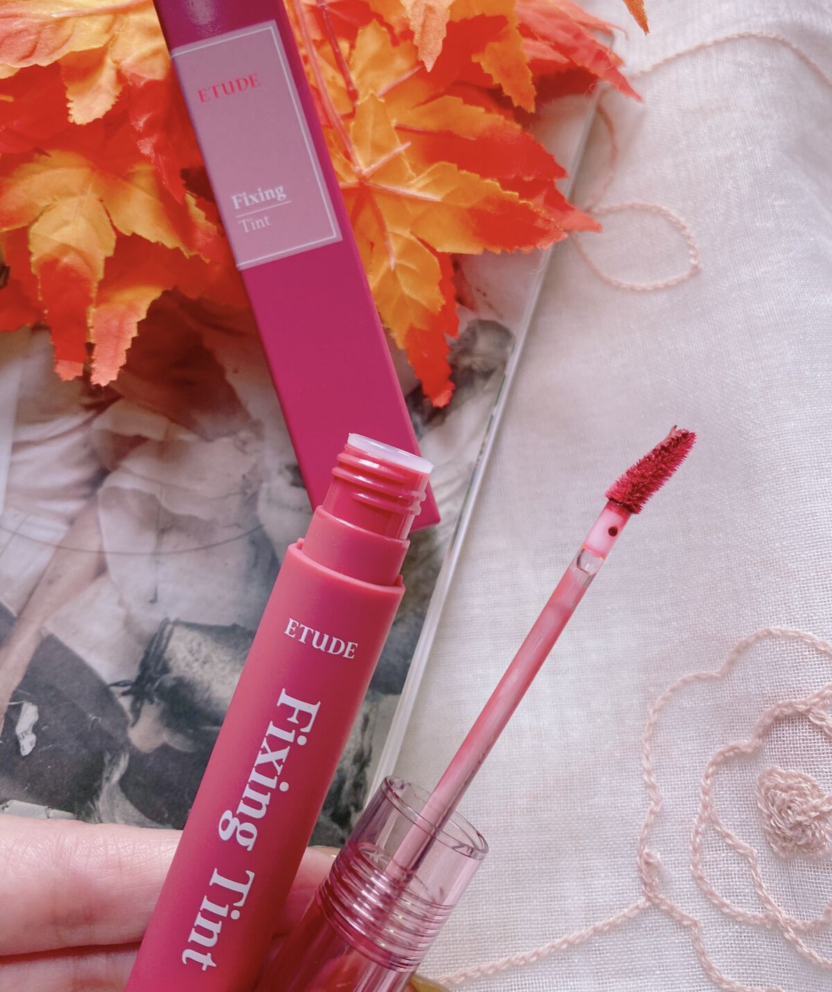 フィクシングティント/ETUDE/リップティントを使ったクチコミ（2枚目）