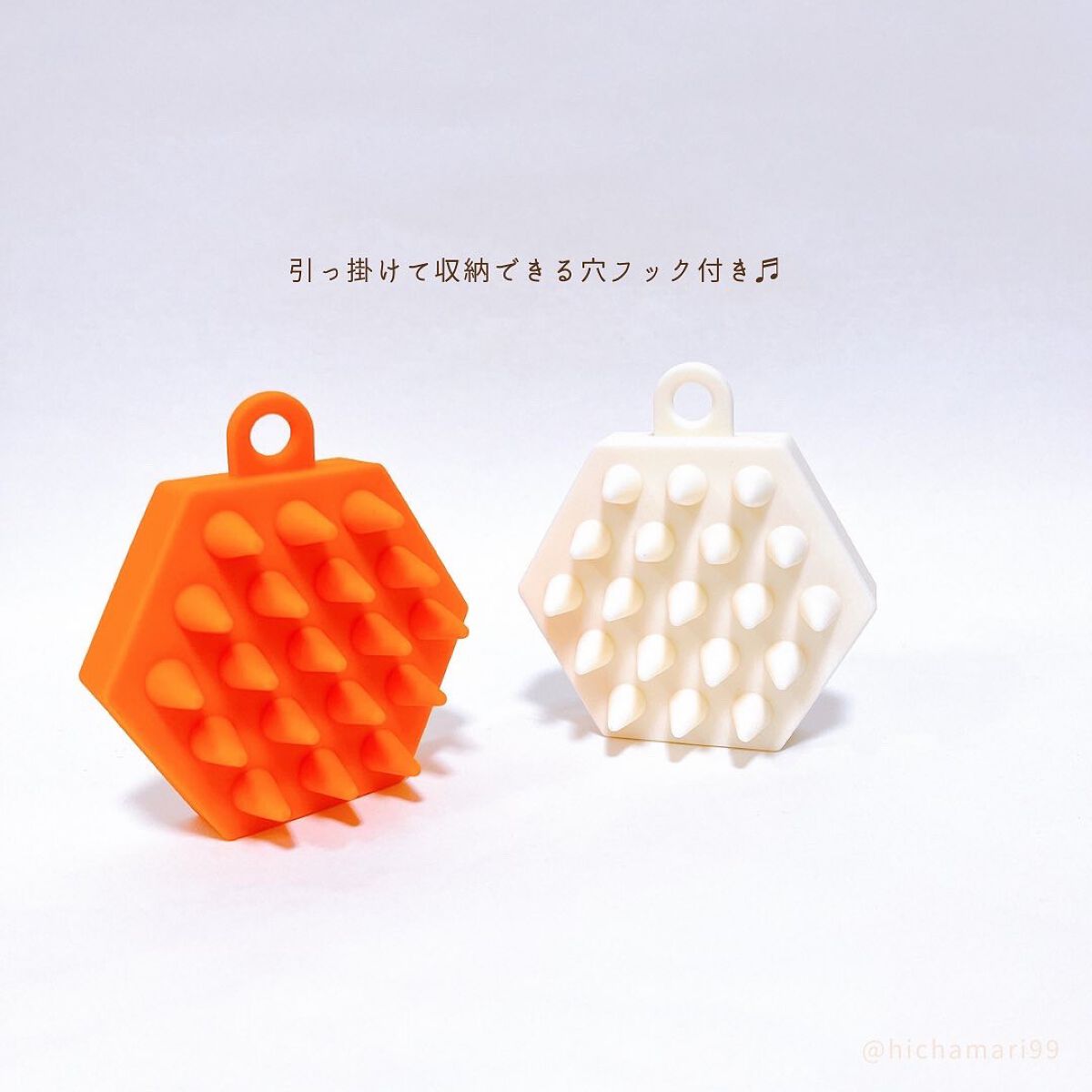 ヘッドスパブラシ ソフト /ハニーク/スカルプブラシを使ったクチコミ(6枚目)