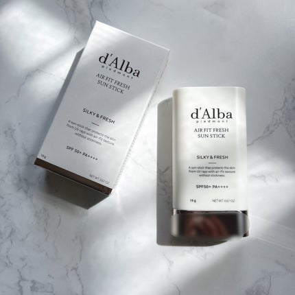 エアーフィットフレッシュサンスティック/ダルバ/日焼け止めスティックを使ったクチコミ(1枚目)