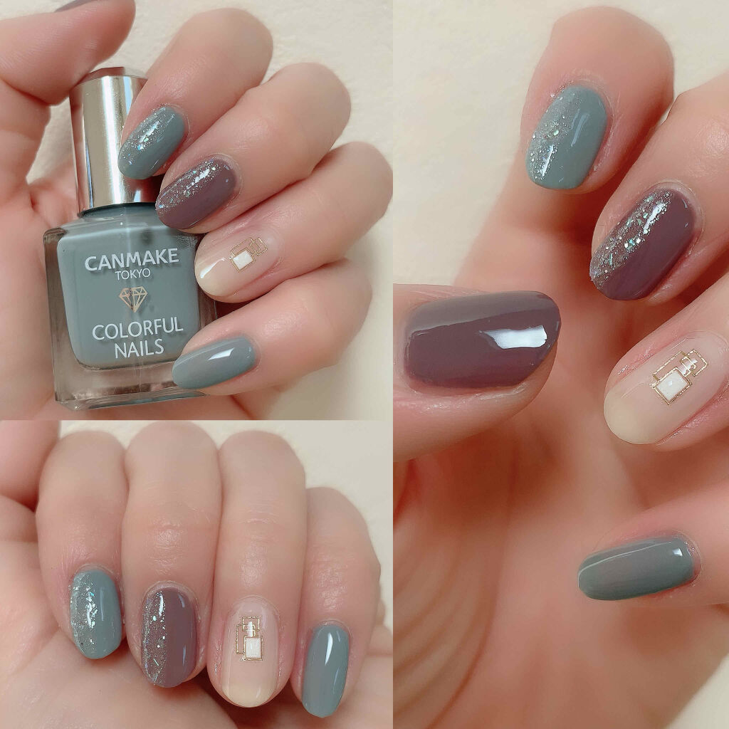 カラフルネイルズ/キャンメイク/マニキュアを使ったクチコミ（2枚目）