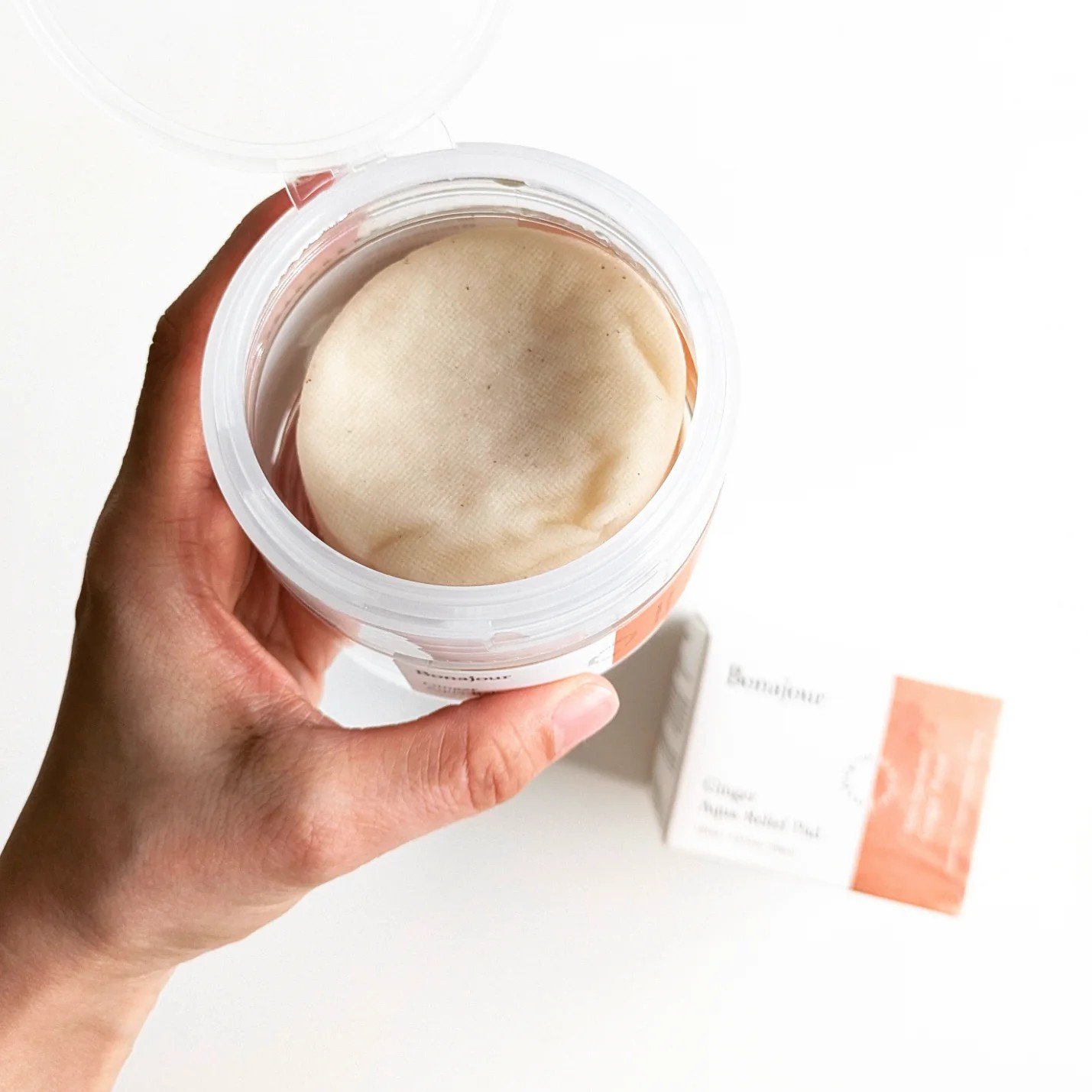 ジンジャーアクアリリーフパッド 60枚/Bonajour/トナーパッドを使ったクチコミ（3枚目）