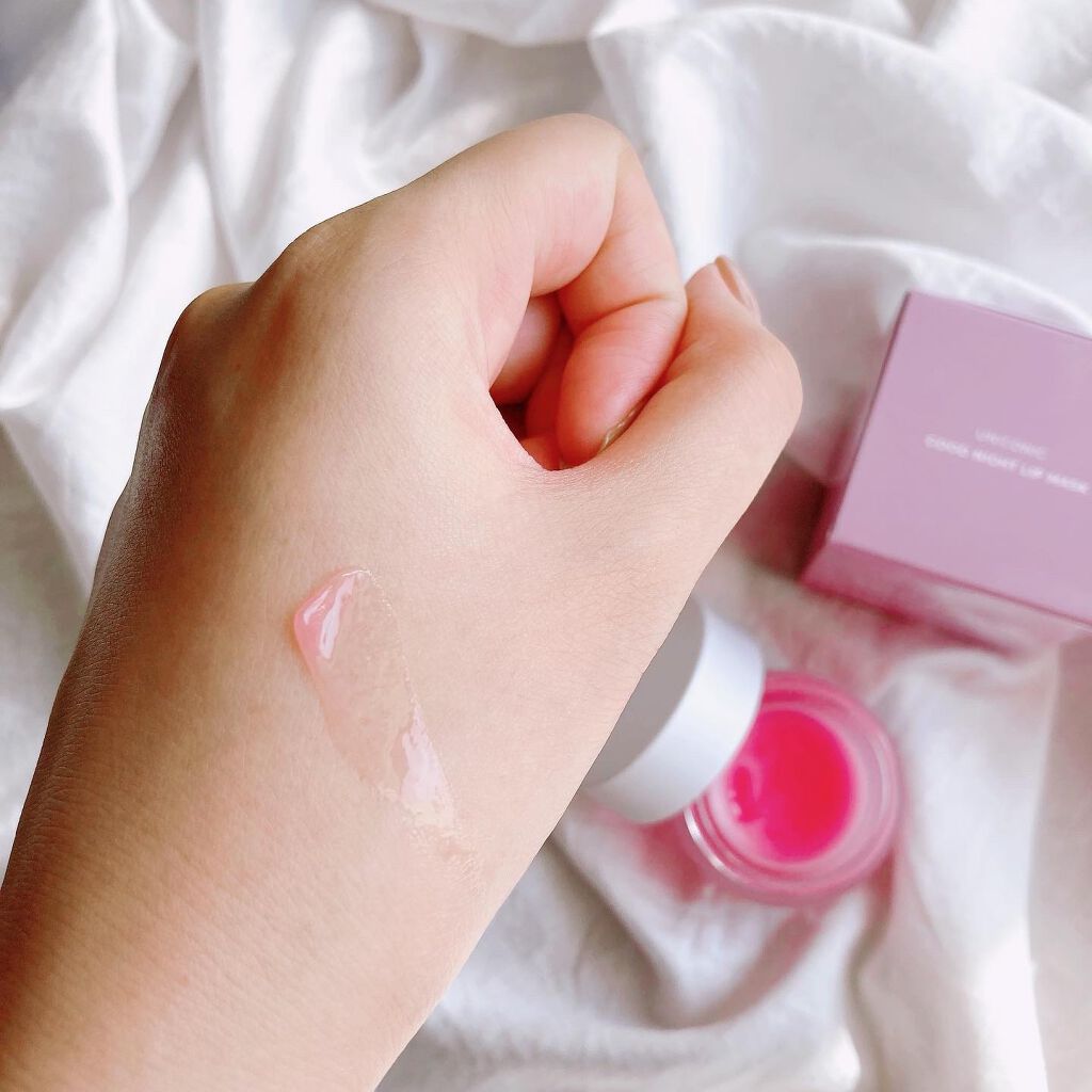 ユニコーングッドナイトリップマスク カカドゥプラム/SELF BEAUTY/リップマスクを使ったクチコミ（2枚目）