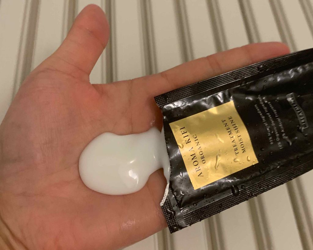 オーガニックシャンプー/トリートメント<モイストシャイン>/AROMA KIFI/シャンプー・コンディショナーを使ったクチコミ(3枚目)