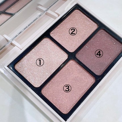 ニュアンスカラーアイズ/Enamor/アイシャドウパレットを使ったクチコミ(2枚目)