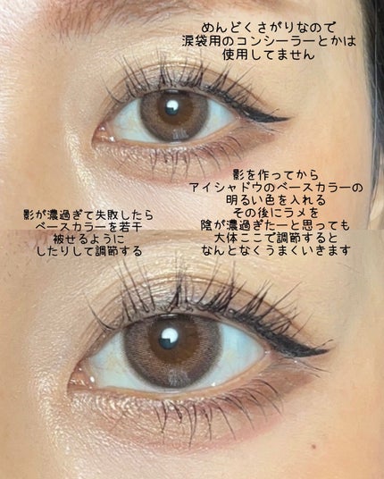 トーンアップアイシャドウ/CEZANNE/アイシャドウパレットを使ったクチコミ(3枚目)