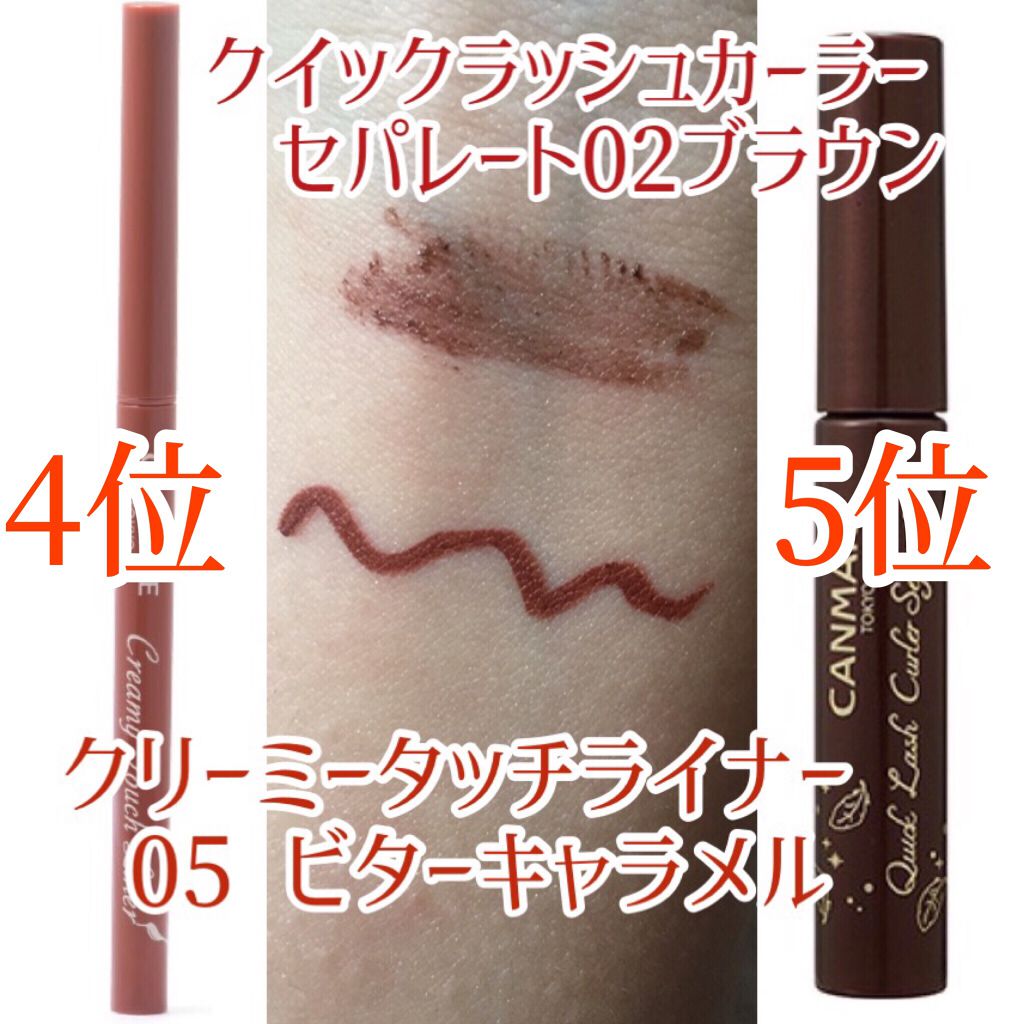 クリーミータッチライナー/キャンメイク/ジェルアイライナーを使ったクチコミ（2枚目）