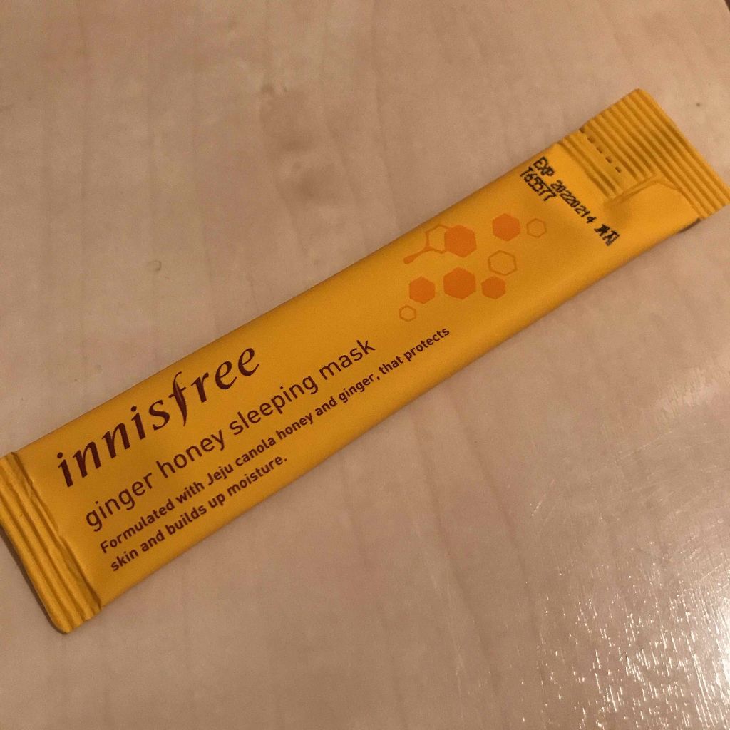 ジンジャーハニー スリーピングマスク/innisfree/洗い流すパック・マスクを使ったクチコミ(3枚目)