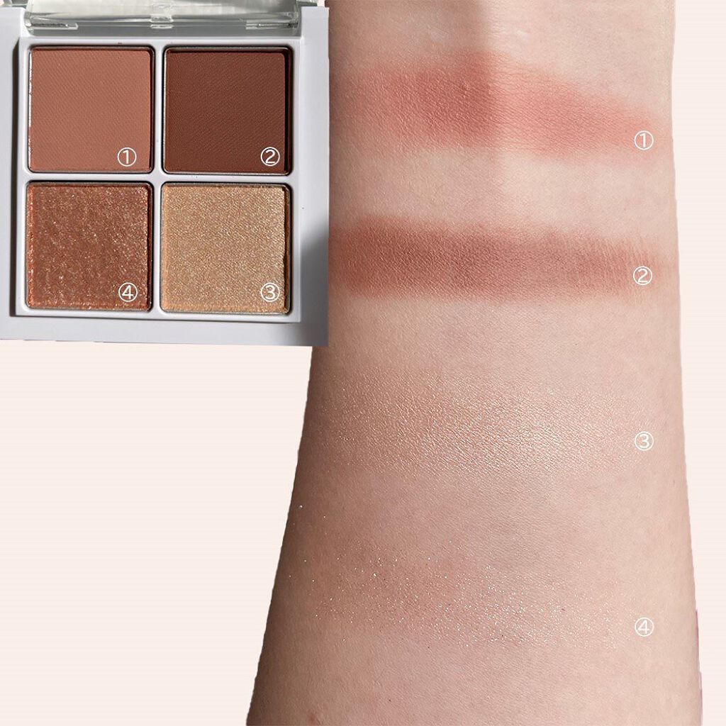 THE アイパレR/b idol/アイシャドウパレットを使ったクチコミ（3枚目）