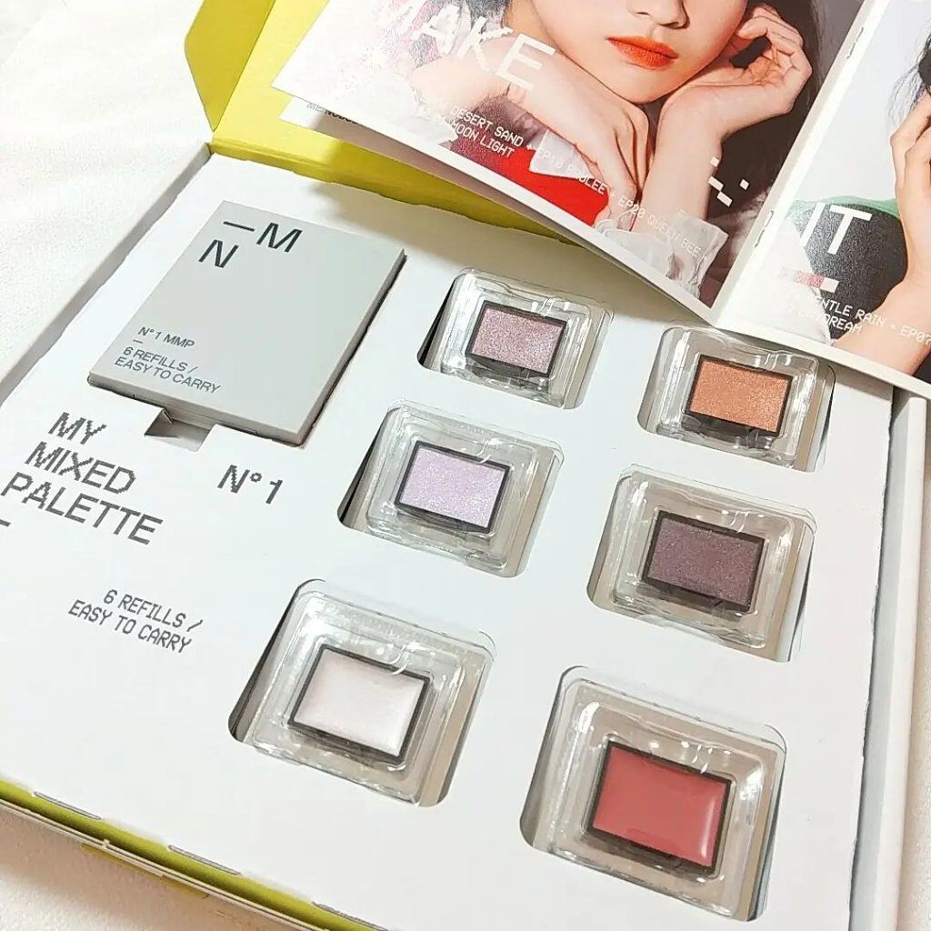 MY MIXED PALETTE 6色カスタムパレット 09 DANCE FLOOR/MN/マルチパレットを使ったクチコミ（2枚目）