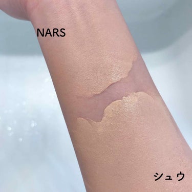 ナチュラルラディアント ロングウェアファンデーション/NARS/リキッドファンデーションを使ったクチコミ（3枚目）