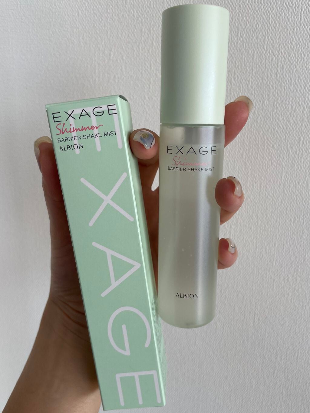 エクサージュシマー バリア シェイクミスト/ALBION/美容液を使ったクチコミ(2枚目)