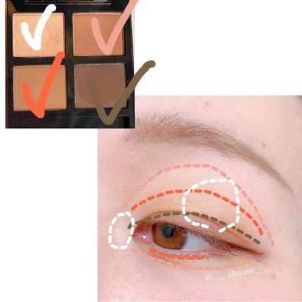 アイ カラー クォード/TOM FORD BEAUTY/アイシャドウパレットを使ったクチコミ(5枚目)