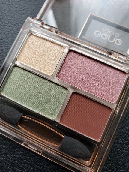 リラクシーアイシャドウ/GENE TOKYO/アイシャドウパレットを使ったクチコミ(2枚目)