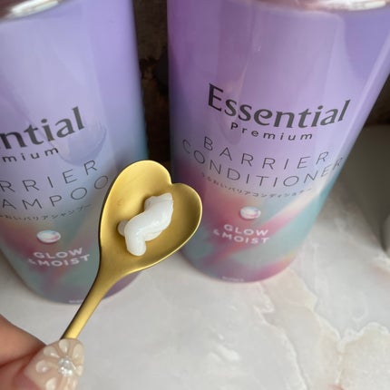 エッセンシャル プレミアム うるおいバリアシャンプー/コンディショナー グロウ&モイスト/エッセンシャル/市販シャンプーを使ったクチコミ(3枚目)
