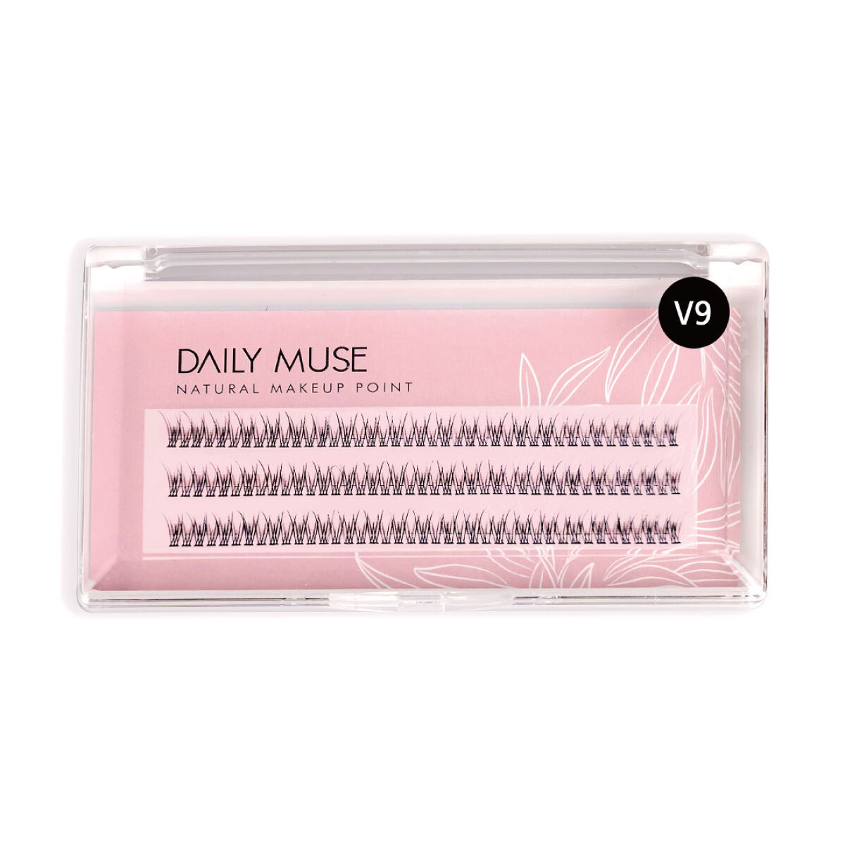 部分用つけまつげ Vタイプ 9mm