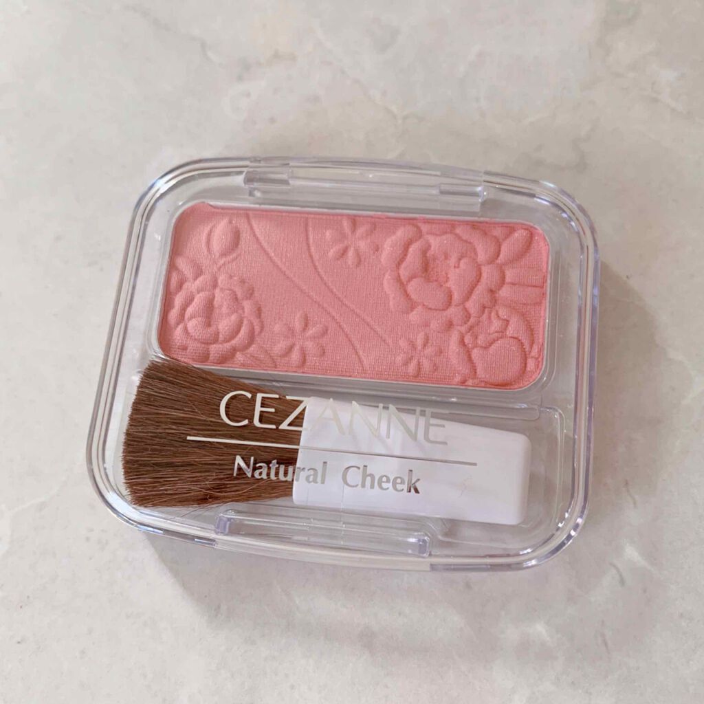 ナチュラル チークN/CEZANNE/パウダーチークを使ったクチコミ（1枚目）
