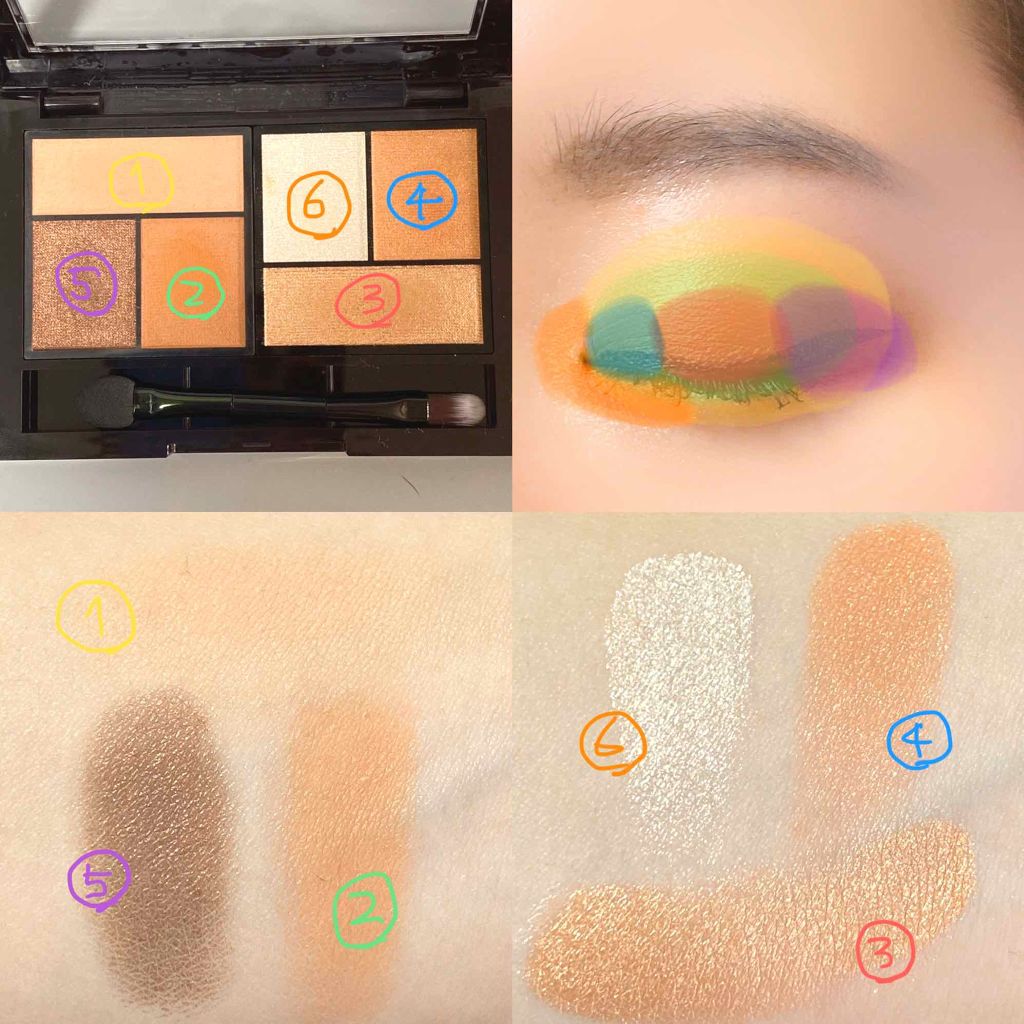 シティミニパレット/MAYBELLINE NEW YORK/アイシャドウパレットを使ったクチコミ(2枚目)