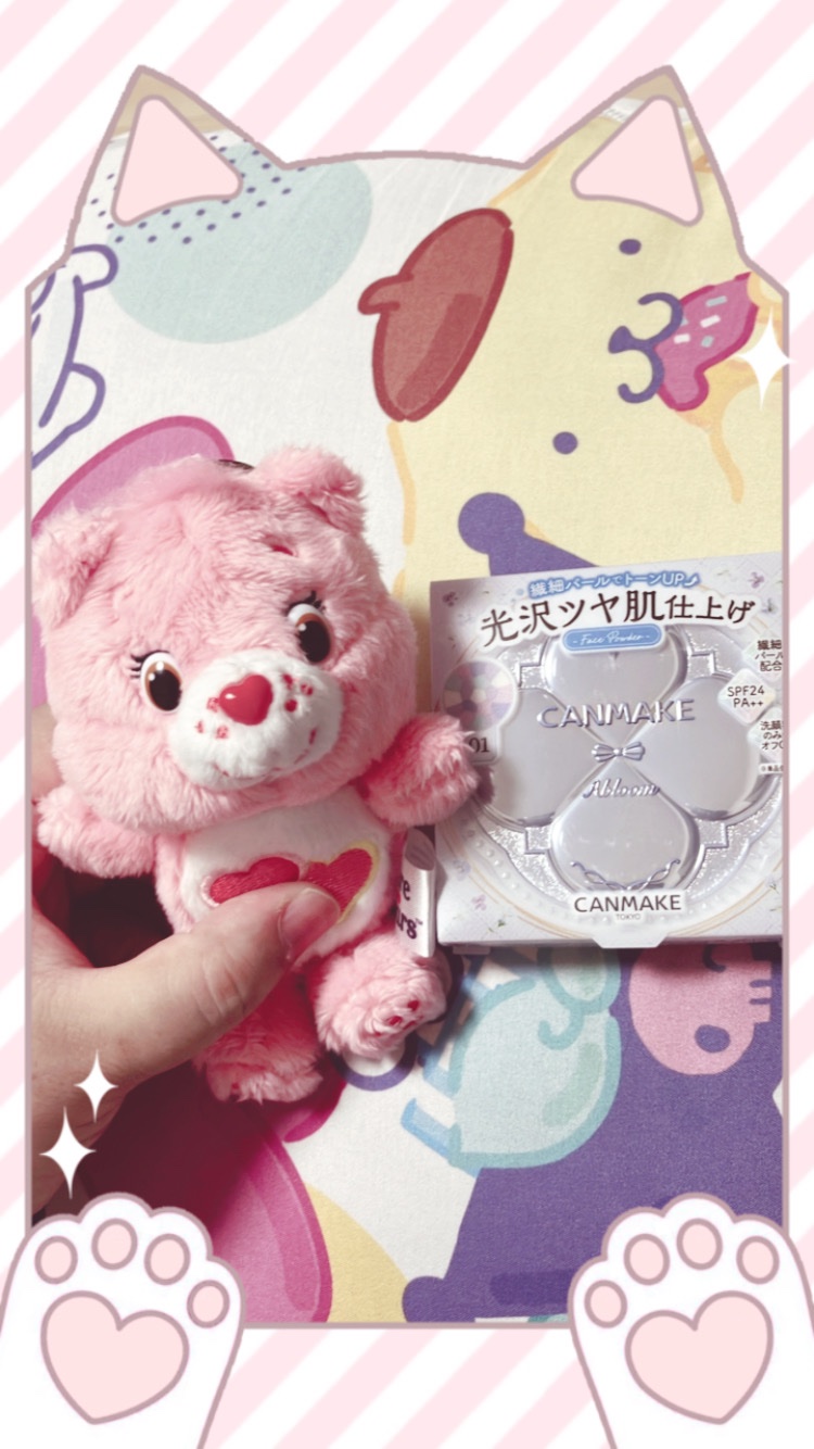 イルミネイティングフィニッシュパウダー　～Abloom～/キャンメイク/プレストパウダーを使ったクチコミ（1枚目）