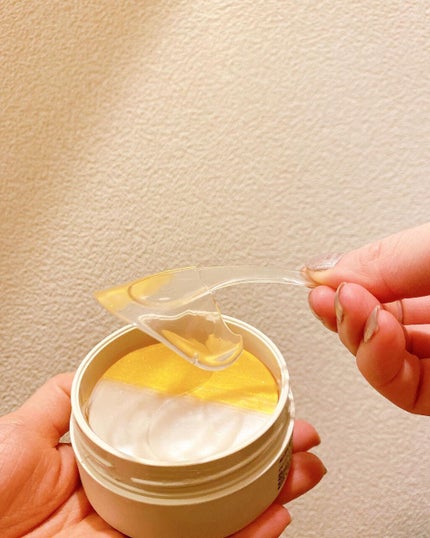 GOLD COLLAGEN DUAL EYE PATCH/SNP/アイケア・アイクリームを使ったクチコミ(3枚目)