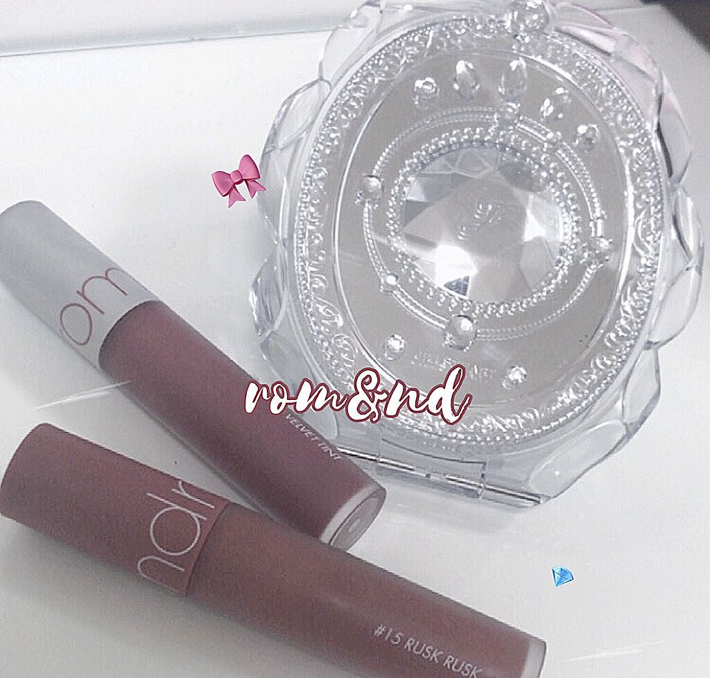 ゼロベルベットティント/rom&nd/リップティントを使ったクチコミ（1枚目）