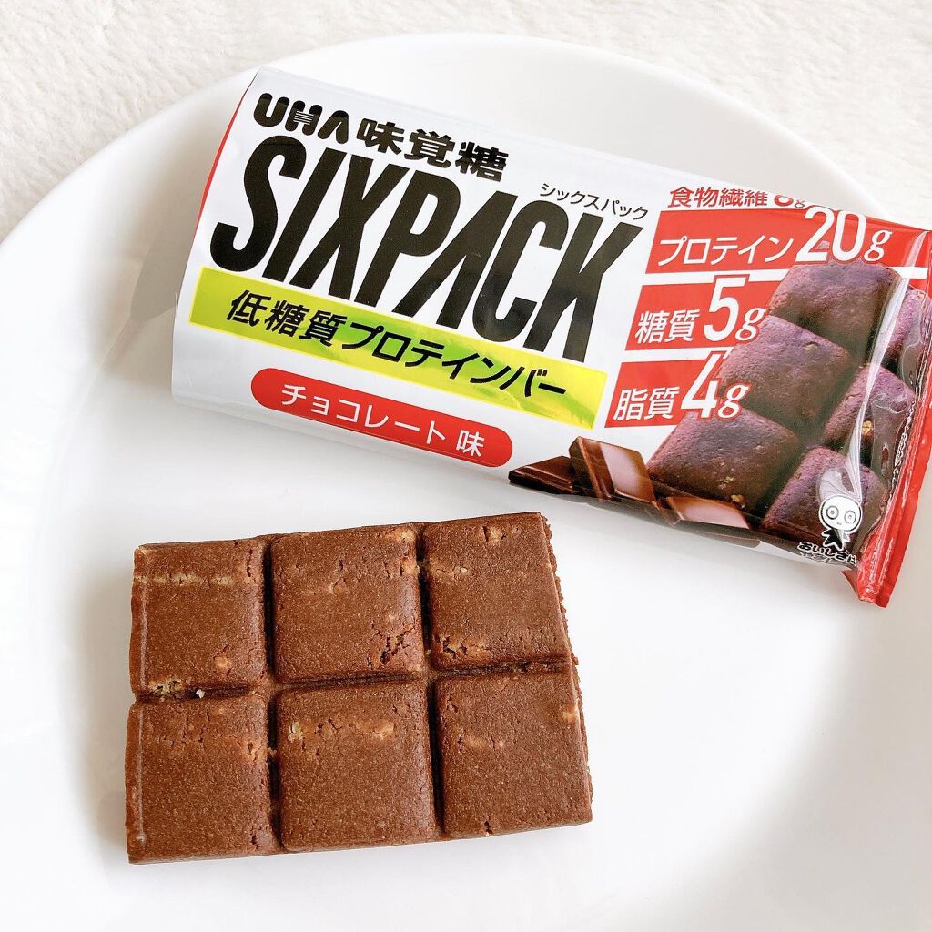 SIXPACK プロテインバー/UHA味覚糖/プロテインバーを使ったクチコミ（2枚目）
