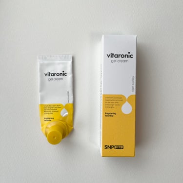 vitaronic gel cream/SNP/フェイスクリームを使ったクチコミ（1枚目）