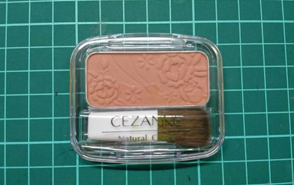 ナチュラル チークN/CEZANNE/パウダーチークを使ったクチコミ(1枚目)