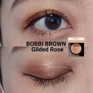 リュクス アイシャドウ フォイル 01 ギルディッドローズ/BOBBI BROWN/シングルアイシャドウを使ったクチコミ（1枚目）