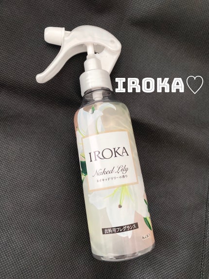 衣料用フレグランス ミスト ネイキッドリリー/IROKA/ファブリックミストを使ったクチコミ(1枚目)