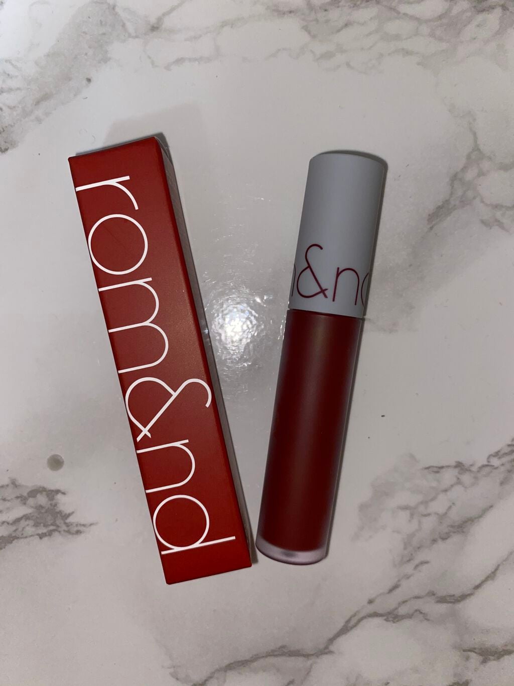 ゼロベルベットティント/rom&nd/リップティントを使ったクチコミ(1枚目)