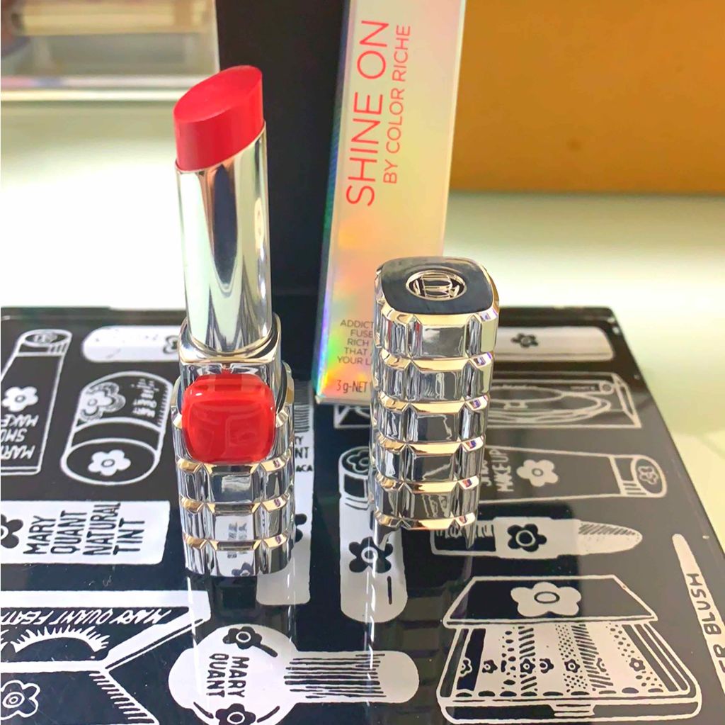 シャインオン/ロレアル パリ/口紅を使ったクチコミ(2枚目)